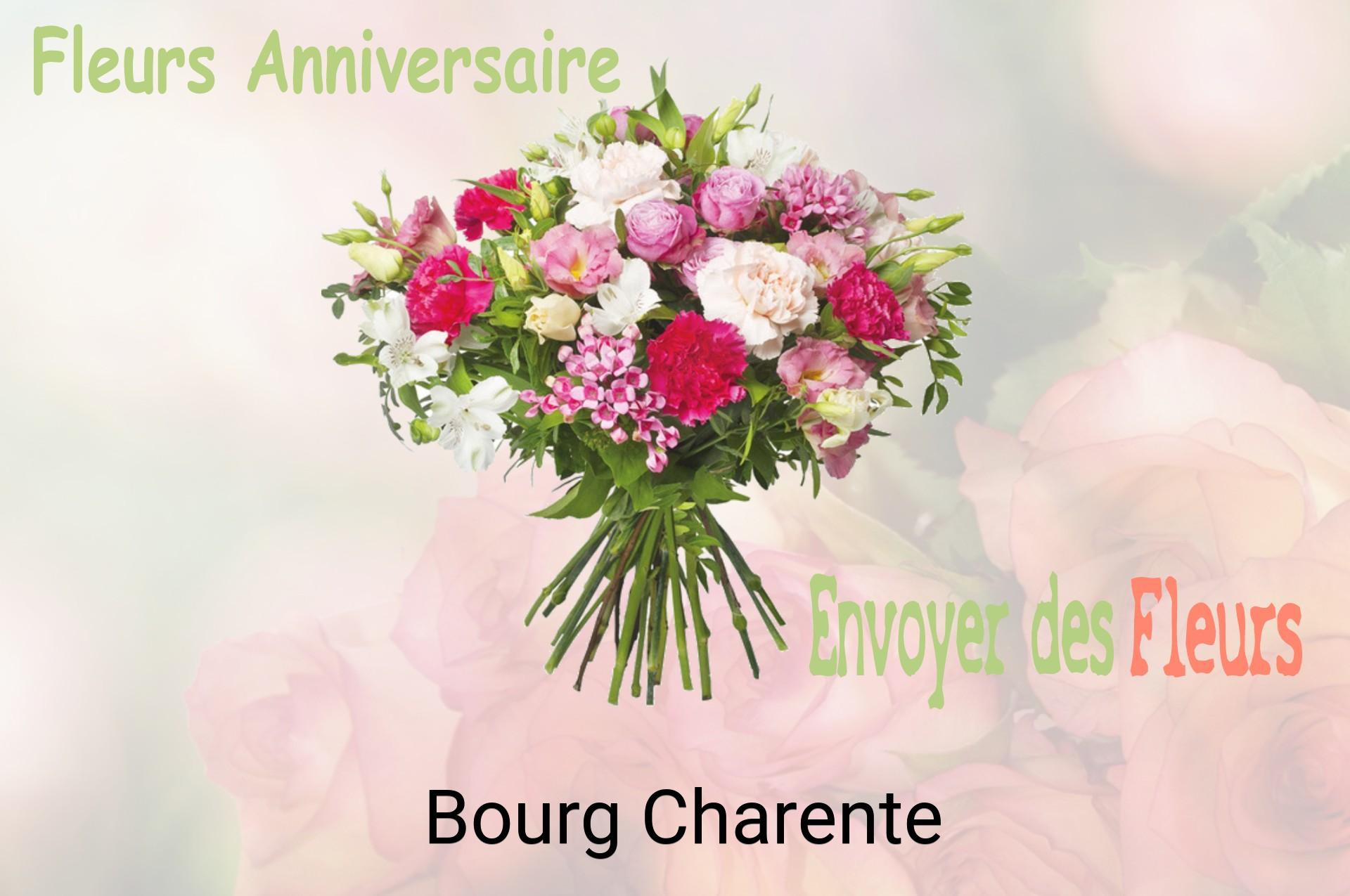 Bouquet de fleurs d’anniversaire livré à Bourg-Charente