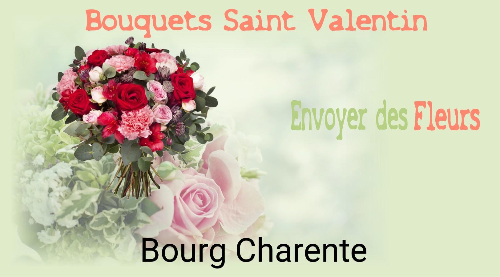Roses de Saint-Valentin livrées à Bourg-Charente